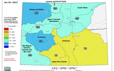 Snowpack, current totals