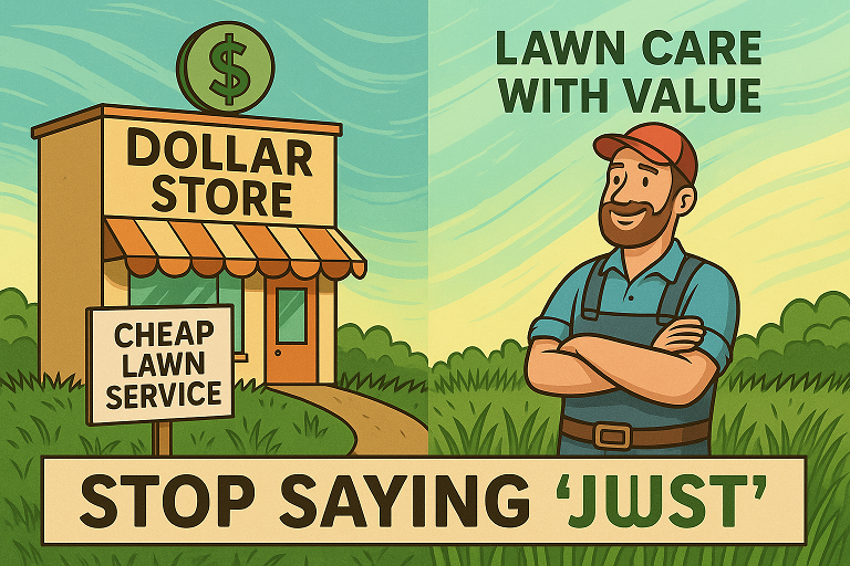 Stop Saying “Just” — Why Value, Not Price, Should Drive Your Lawn Care Decisions