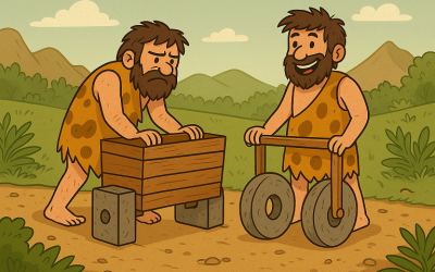 The Tale of Grog and Prog – Square Wheels vs. Round Vision