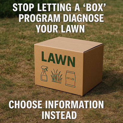 Stop Letting a “Box” Program Diagnose Your Lawn