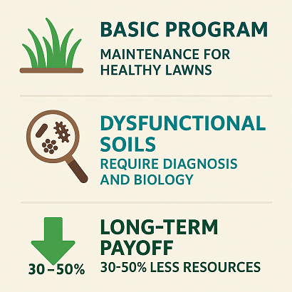 Why Our Basic Soil Program Isn’t Meant to Fix Dysfunctional Soil
