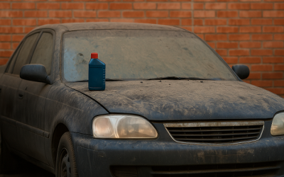 The Neglected Car and the Neglected Lawn