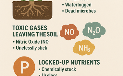 When Synthetic Fertilizers Go Bad: What Really Happens in an Anaerobic Lawn