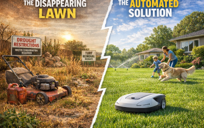 The Disappearing American Lawn (and the Automation Lifeline)