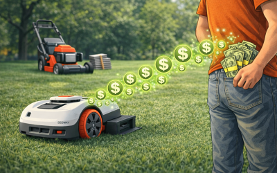 Cost of Ownership: Weekly Mowing vs Robotic Mowing Over 3 Years