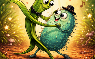 Grass Has DNA. Microbes Have DNA. They Already Know What to Do.