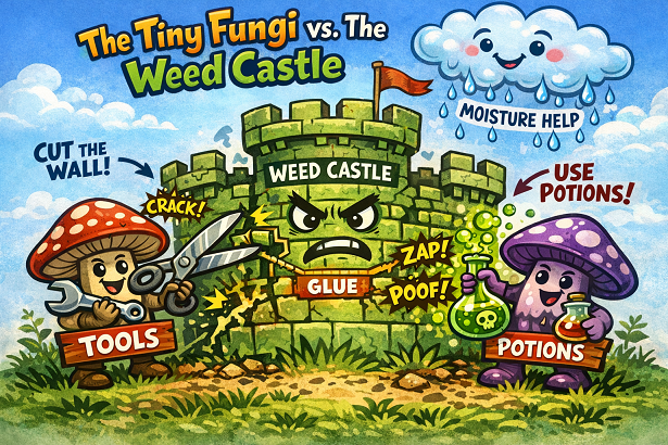 The Tiny Fungi That Can Beat Weeds