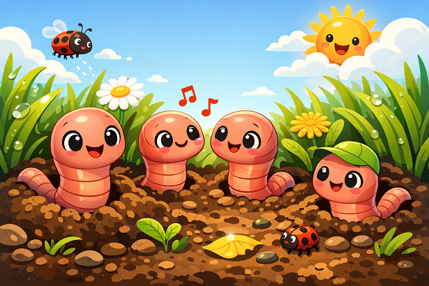 The Worms Are Coming Up… and That Means Your Lawn Is Waking Up