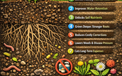 7 Ways the Biological Process Helps You Save Money and Break Free from the Traditional Lawn System