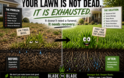 Your Lawn Is Not Dead. It Is Exhausted.