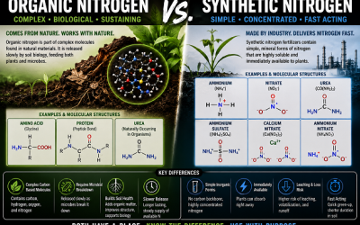 Synthetic Nitrogen vs. Organic Nitrogen: Why “Nitrogen Is Nitrogen” Misses the Entire Point