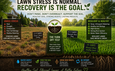 Lawn Stress Might Be Our Best Friend Ever