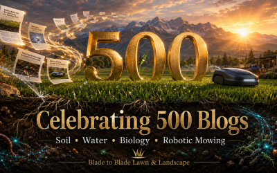 Blog #500: 90 Things the Lawn Has Taught Me About Soil, Water, Mowing, and What Really Matters