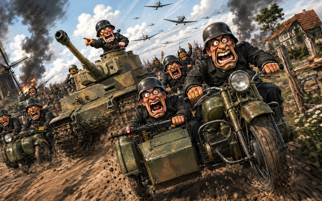 Lawn Fascism: When Victory Is Really Just Chemistry on Overdrive