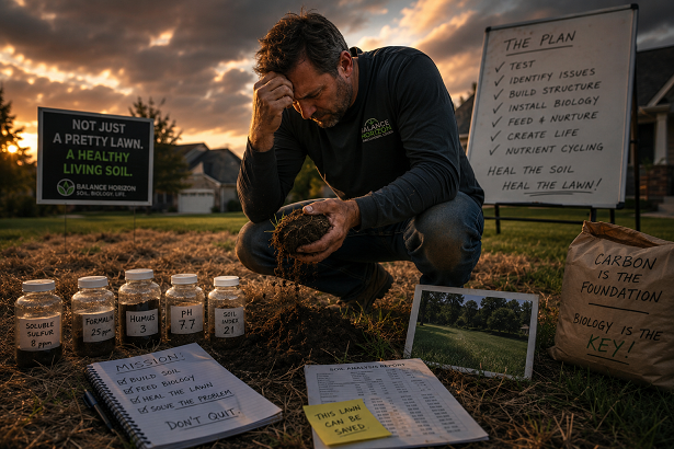 The Worst Soil We Ever Faced—and What It Taught Us About Saving a Lawn