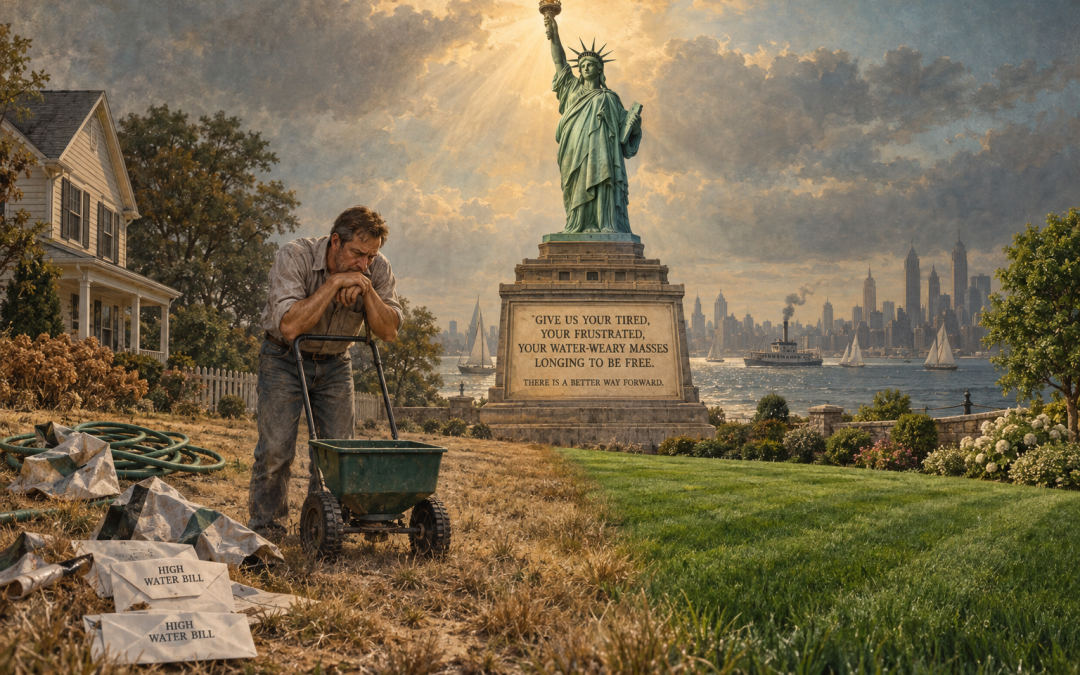 The New Colossus of the Lawn