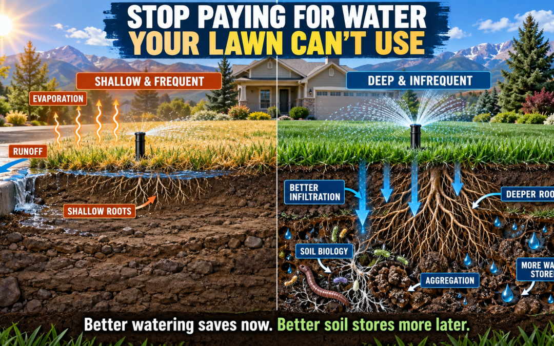 Want to Save Water on Your Lawn Start With How You Water