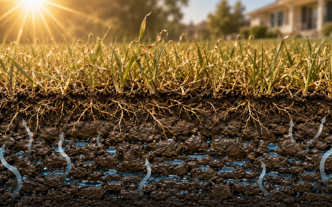 Why Can a Wet Lawn Still Be Drought-Stressed?