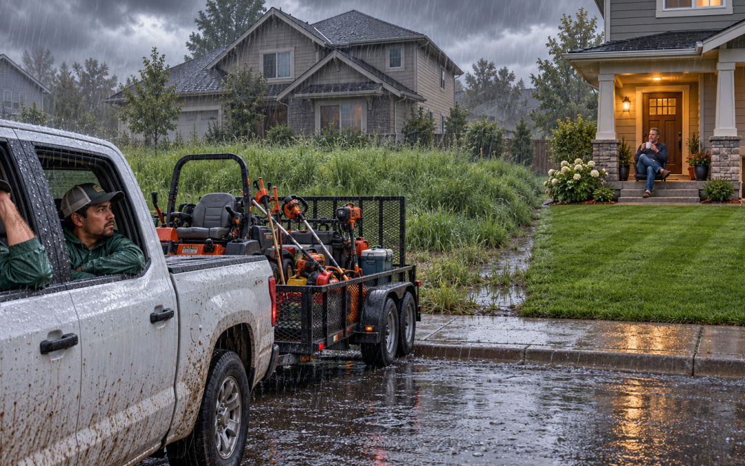 Rain Happens. Does Your Lawn Have to Fall Behind?